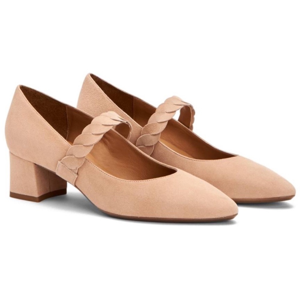 Aquatalia Penrose Pumps Nude Size 7.5